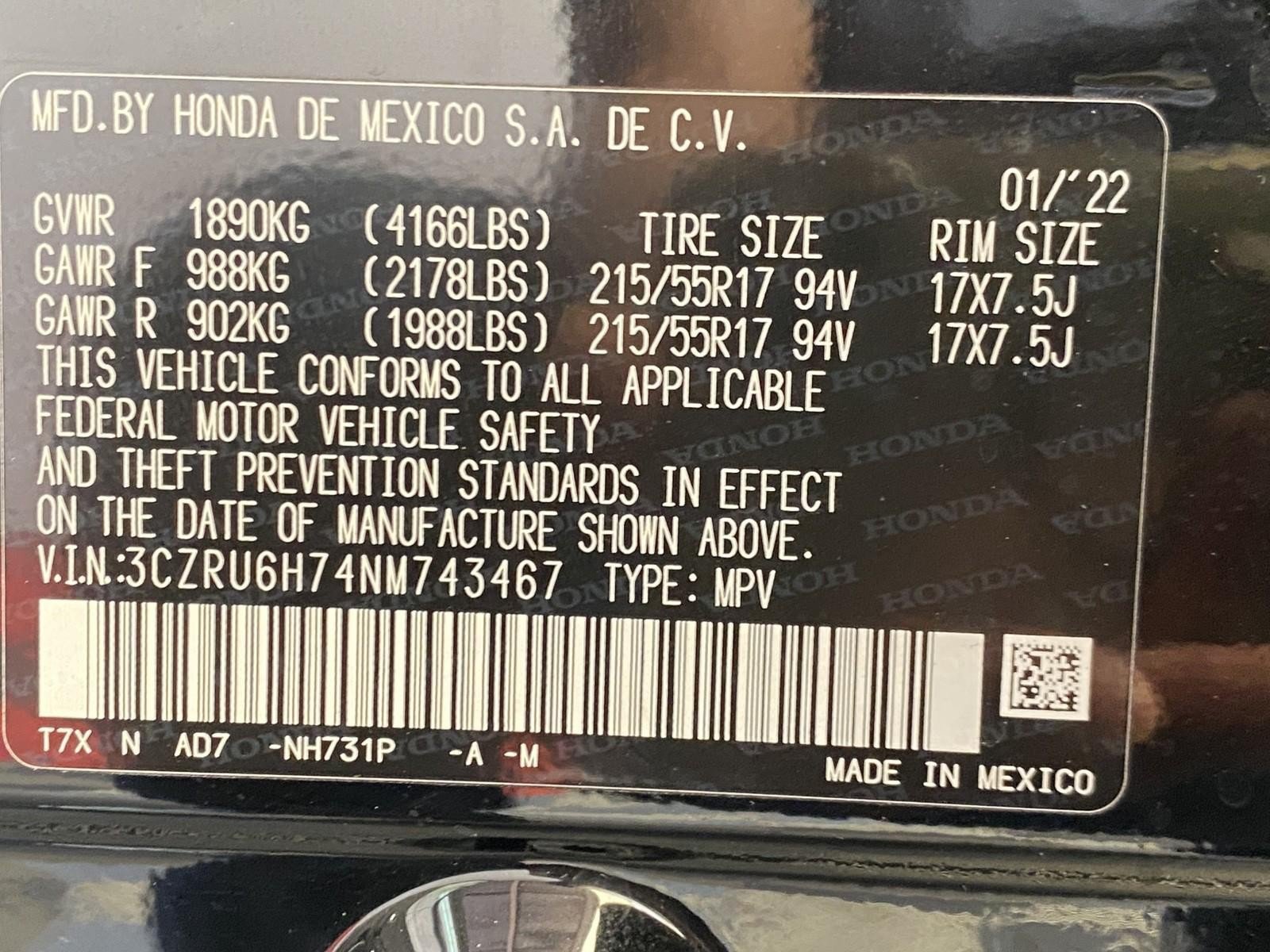 Used 2022 Honda HR-V EX-L image 29