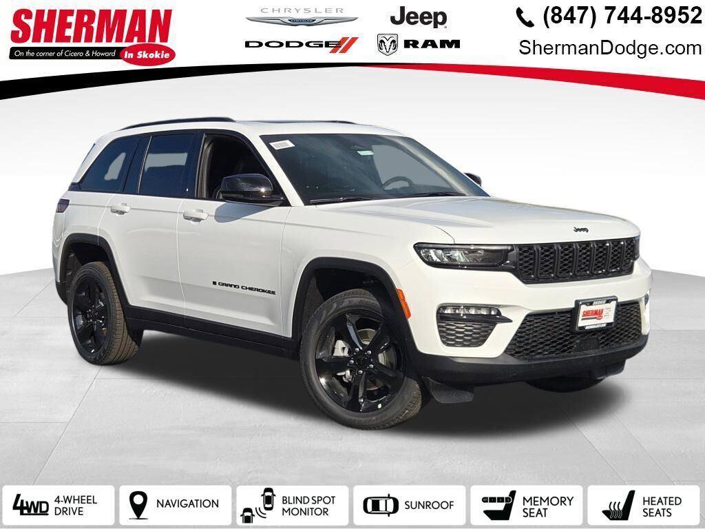 New 2025 Jeep Grand Cherokee Limited w/ Black Appearance Package