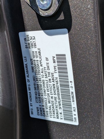 Used 2019 Honda Odyssey Elite image 27