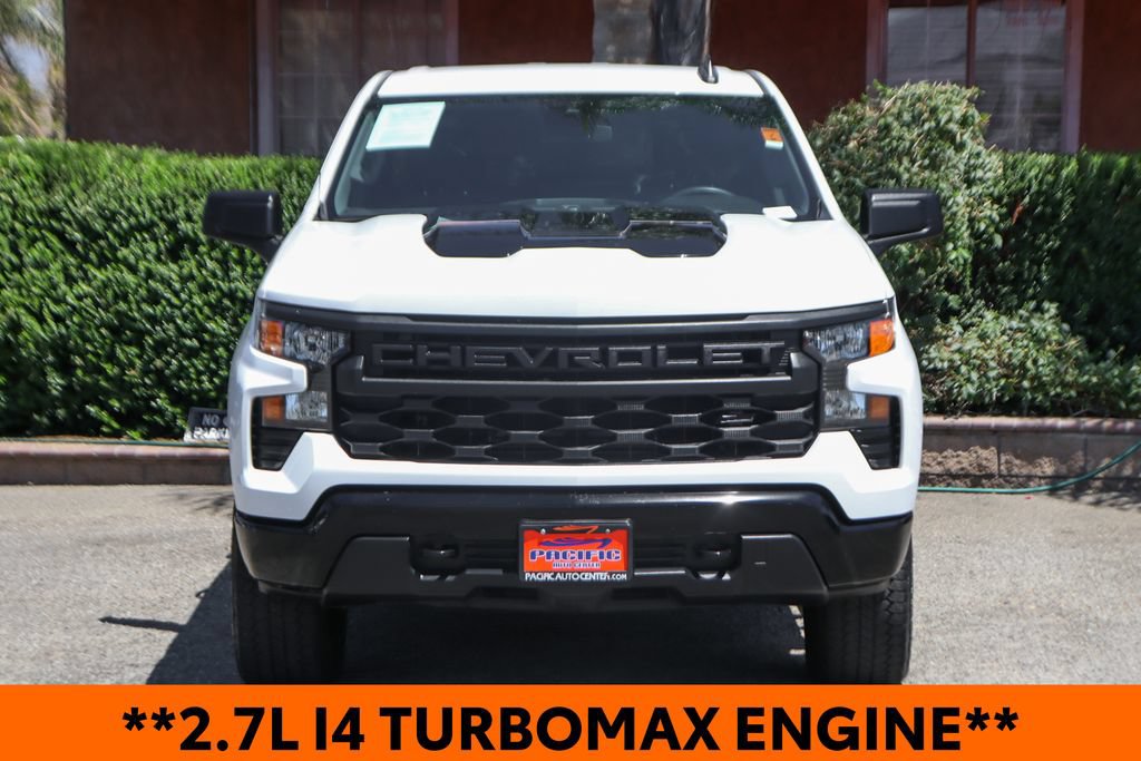 Used 2024 Chevrolet Silverado 1500 Custom Trail Boss w/ Turbomax Blackout Package AWD/4WD image 3