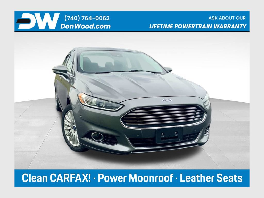 Used 2013 Ford Fusion Energi Titanium w/ Driver Assist Pkg FWD image 1