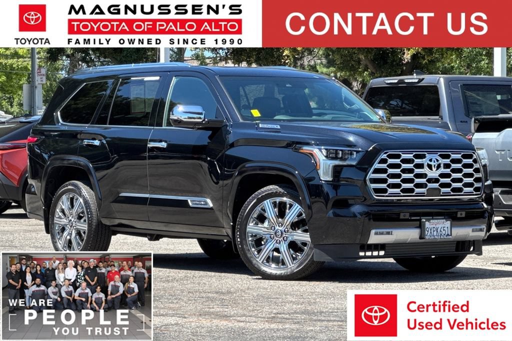 Certified 2026 Toyota Sequoia Capstone w/ Tow Technology Package AWD/4WD image 1