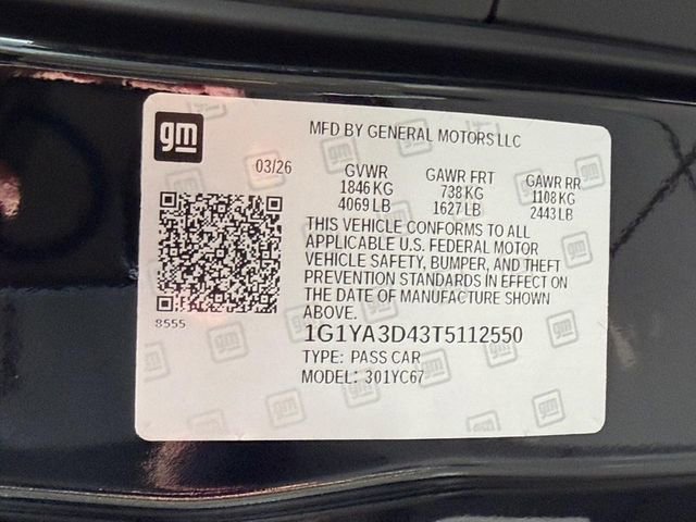 New 2026 Chevrolet Corvette Stingray Convertible w/ 1LT image 18
