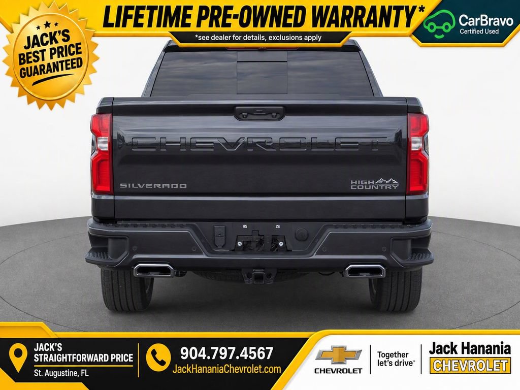 Used 2022 Chevrolet Silverado 1500 High Country w/ Technology Package AWD/4WD image 7