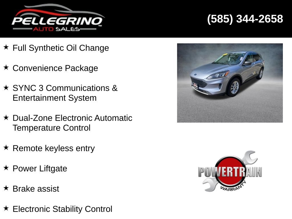 Used 2022 Ford Escape SE w/ Convenience Package AWD/4WD image 4