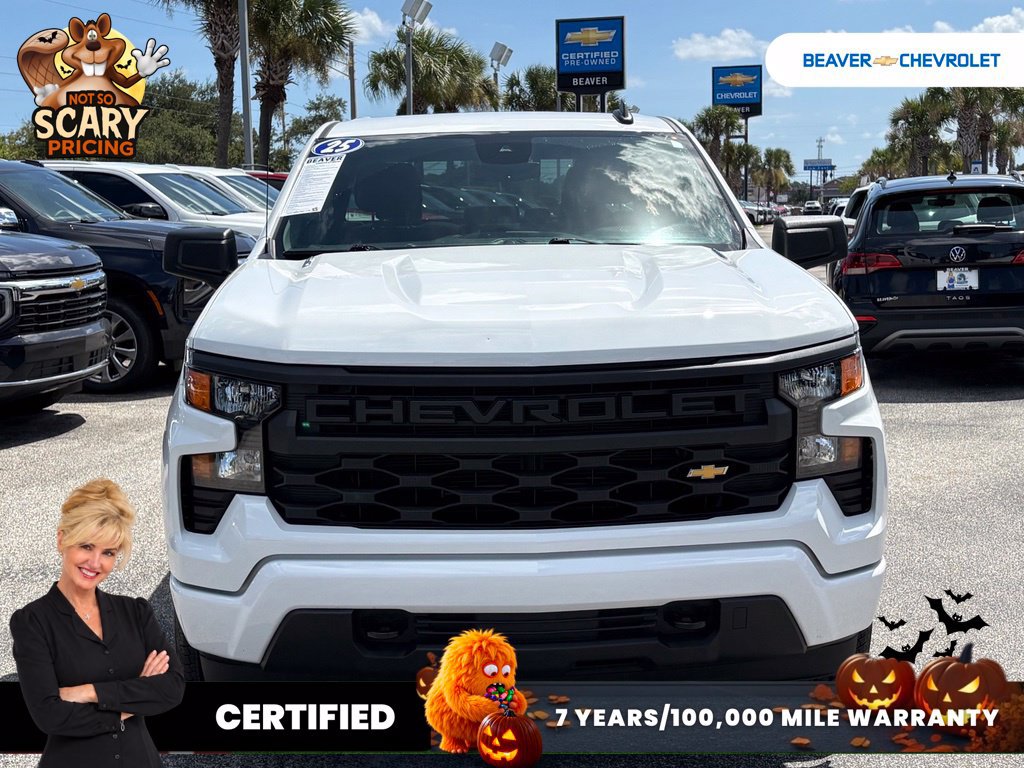 Used 2025 Chevrolet Silverado 1500 Custom AWD/4WD image 3