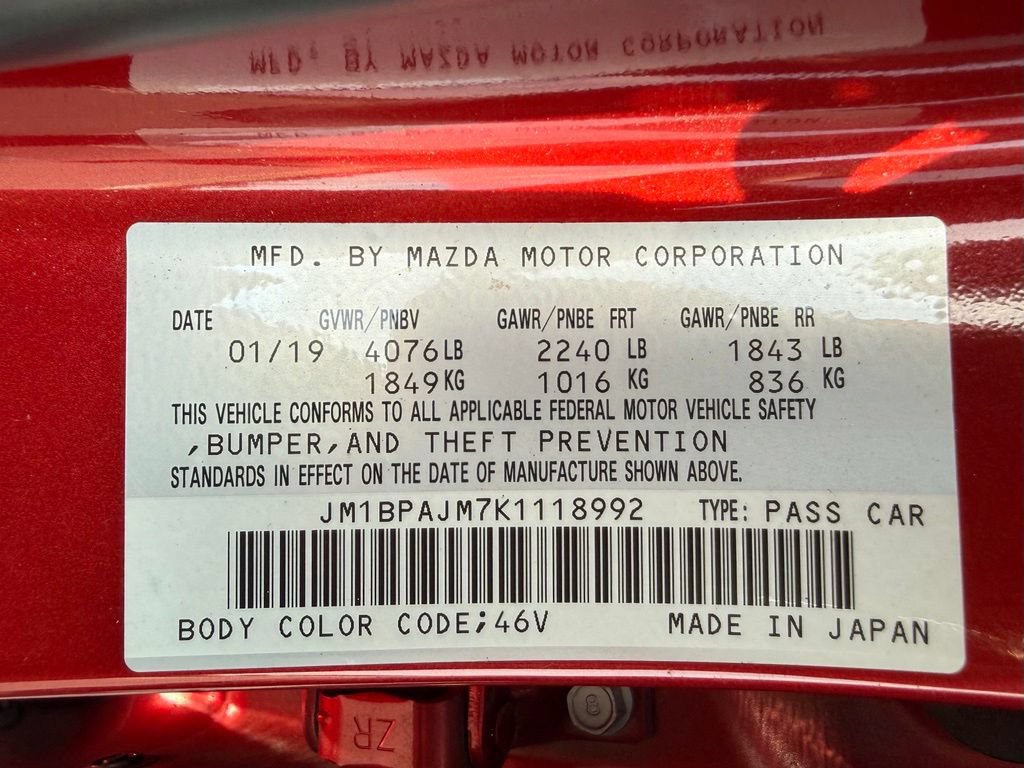 Used 2019 MAZDA MAZDA3 Hatchback FWD image 31