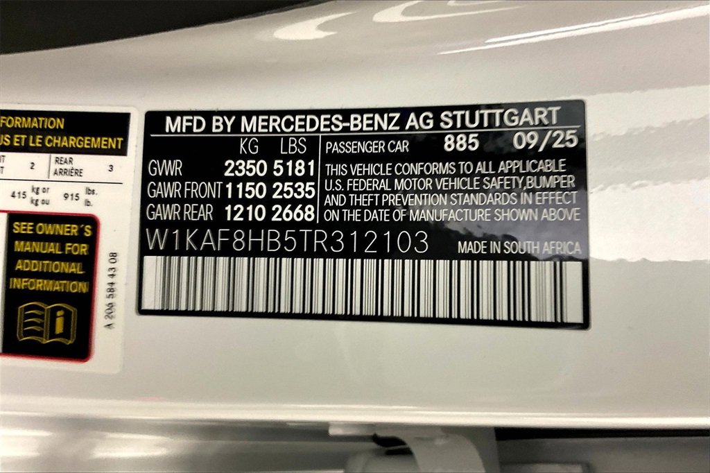 New 2026 Mercedes-Benz C 43 AMG 4MATIC Sedan image 12