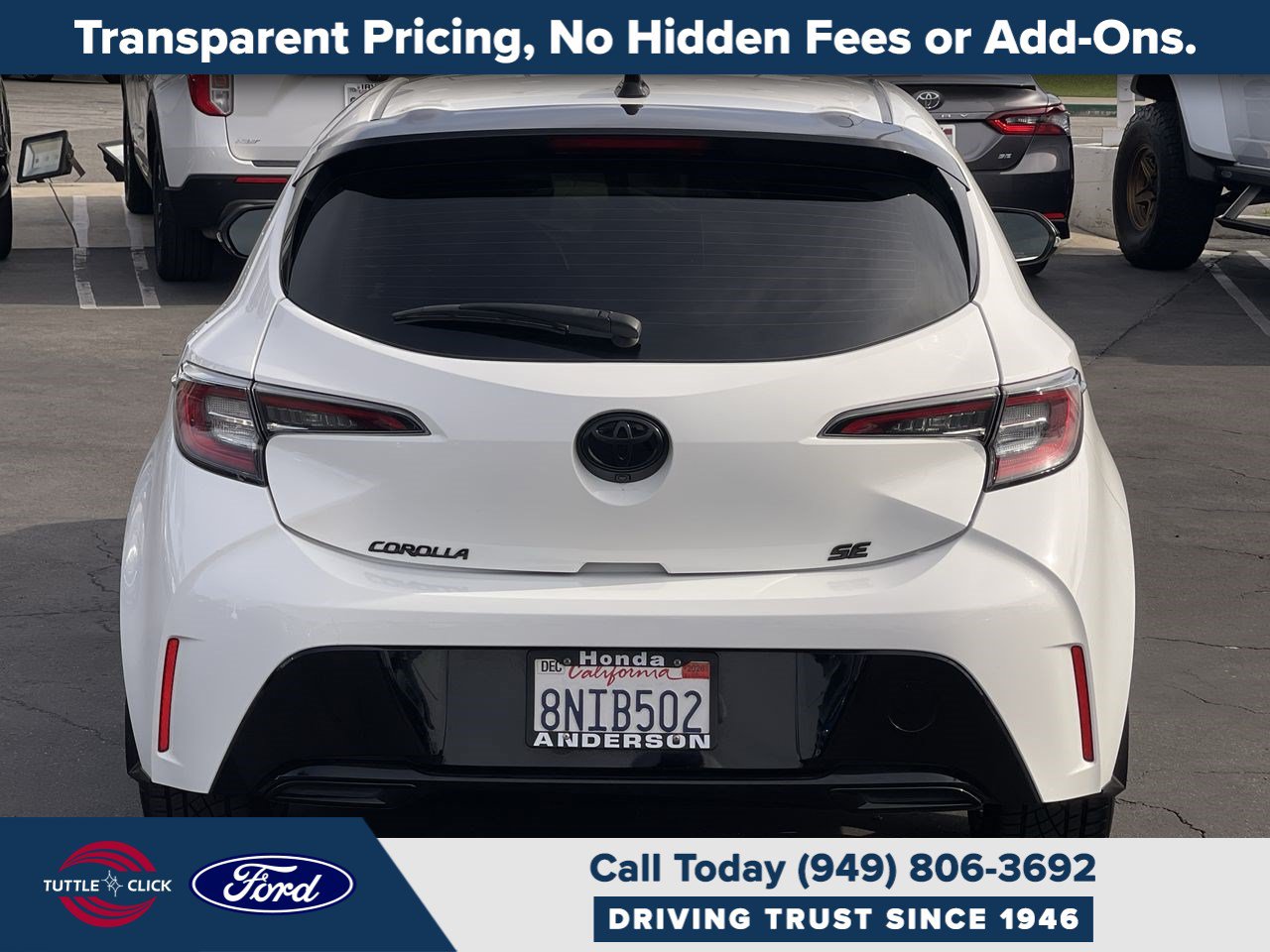 Used 2020 Toyota Corolla SE FWD image 14