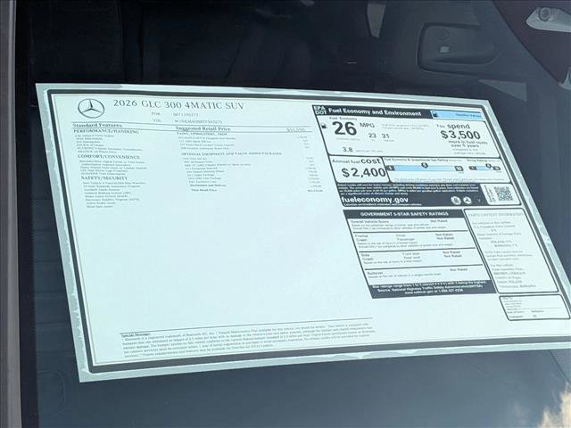 New 2026 Mercedes-Benz GLC 300 4MATIC image 20