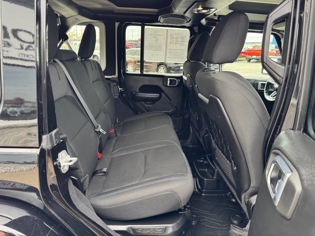 Used 2021 Jeep Wrangler Unlimited Rubicon 4xe w/ Steel Bumper Group image 55