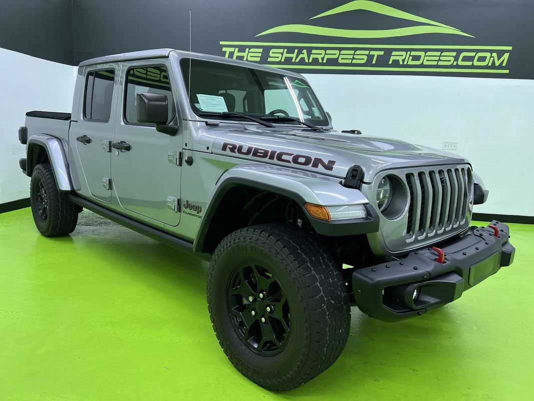 Used 2020 Jeep Gladiator Rubicon w/ Advanced Safety Group AWD/4WD image 2