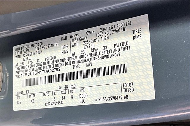 New 2026 Ford Escape Active w/ Tech Pack #1 image 8