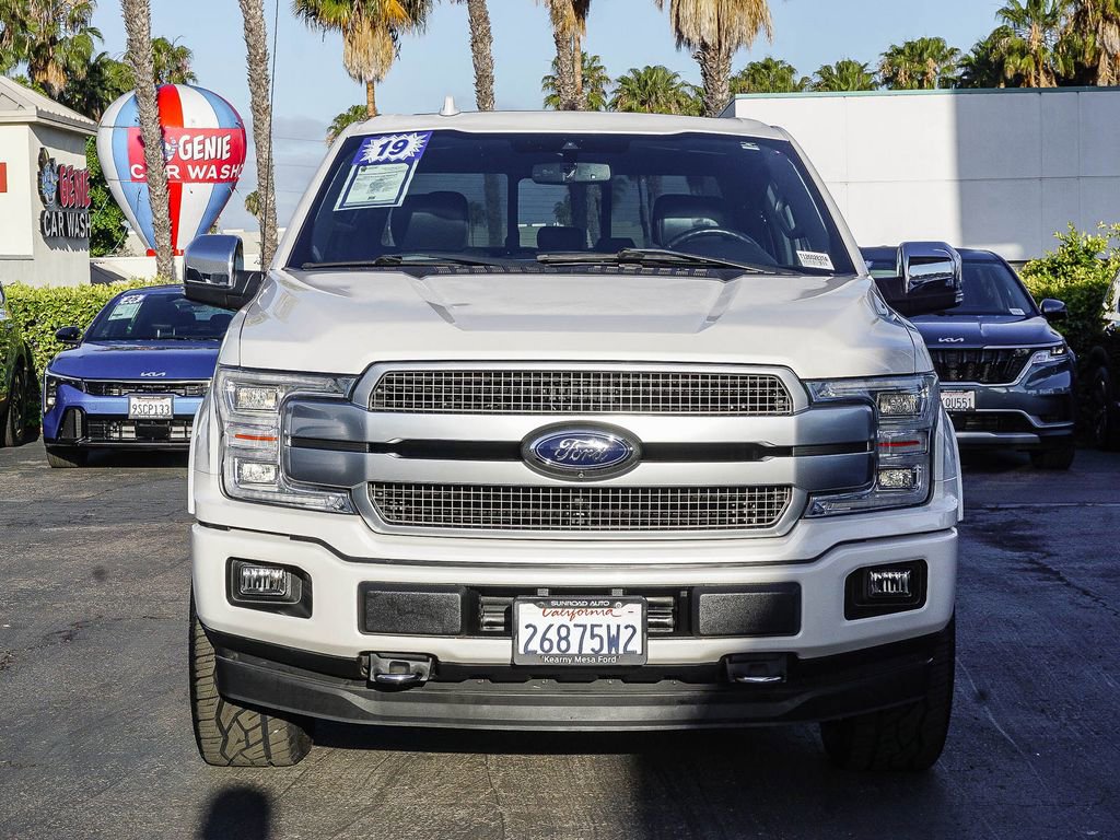 Used 2019 Ford F150 Platinum w/ Equipment Group 701A Luxury AWD/4WD image 3