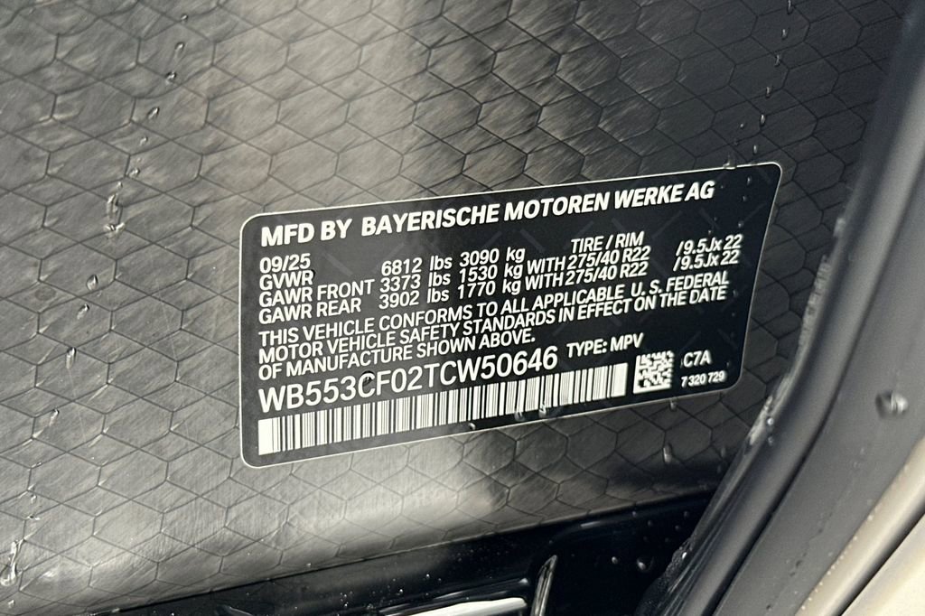 New 2026 BMW iX xDrive60 w/ M Sport Package AWD/4WD image 35