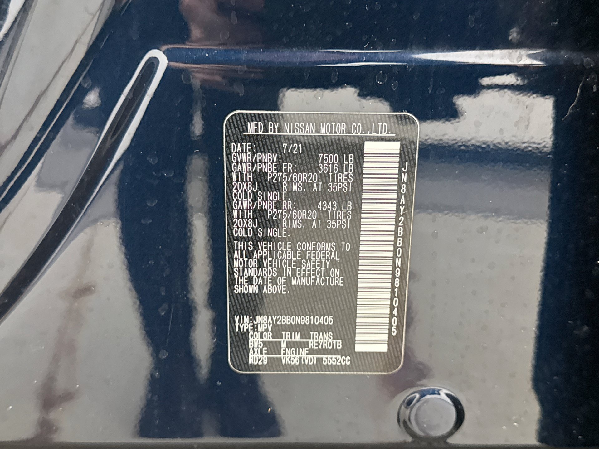Used 2022 Nissan Armada SL w/ Captain's Chairs Package AWD/4WD image 28