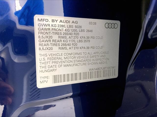 New 2026 Audi Q3 quattro 2.0T AWD/4WD image 9