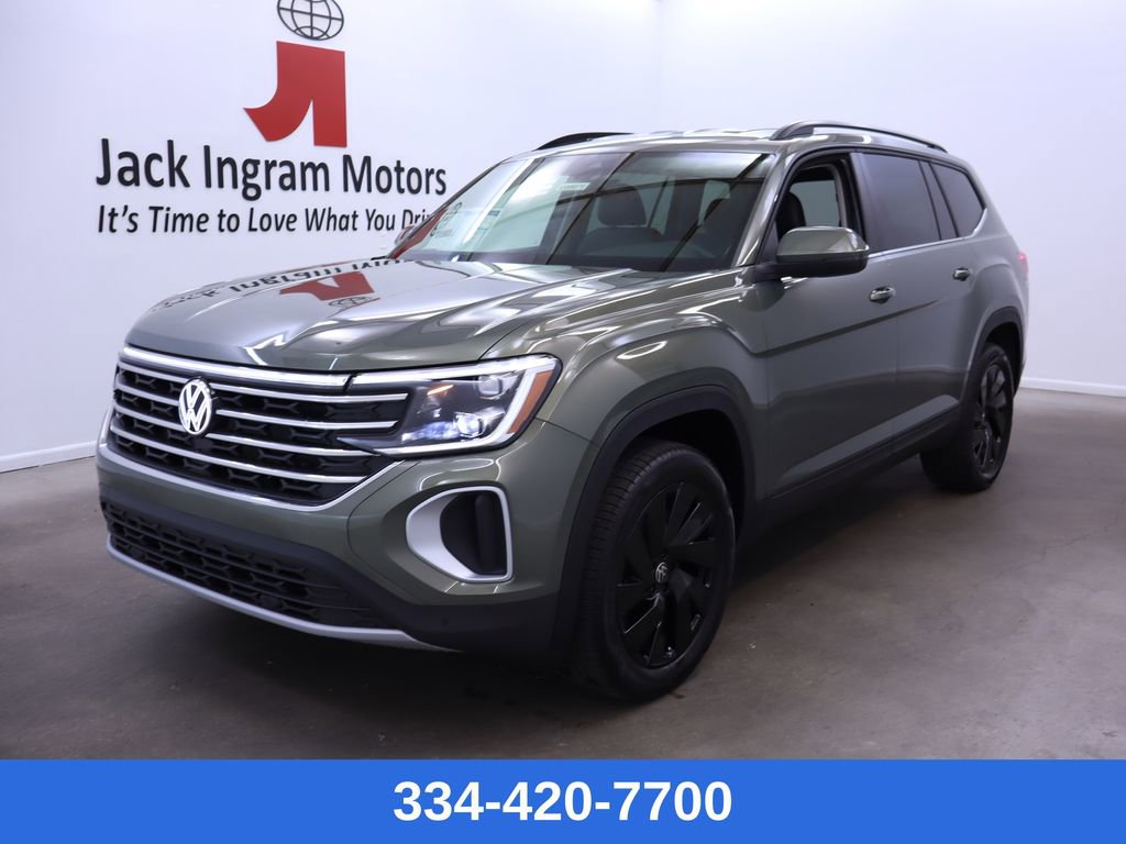 New 2025 Volkswagen Atlas SE w/ Black Wheel Package image 2