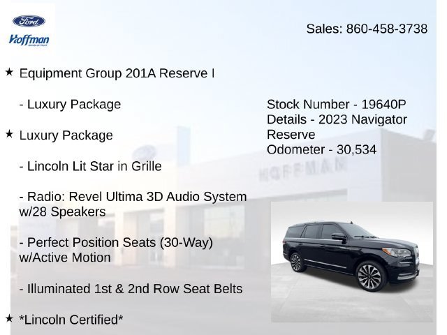 Certified 2023 Lincoln Navigator Reserve AWD/4WD image 5