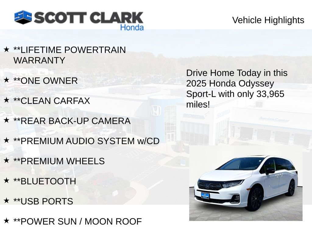 Used 2025 Honda Odyssey Sport-L image 11