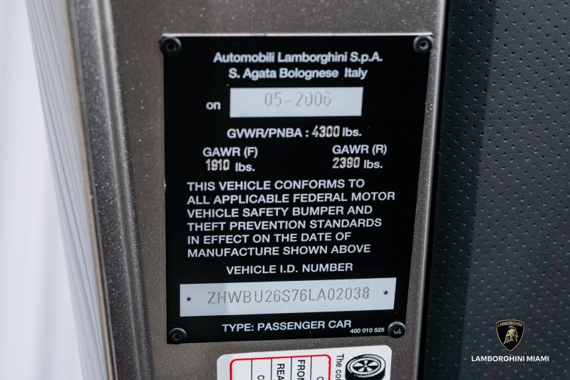 Used 2006 Lamborghini Murcielago Roadster image 59
