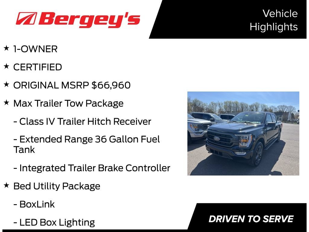 Certified 2023 Ford F150 XLT w/ Equipment Group 302A High AWD/4WD image 5