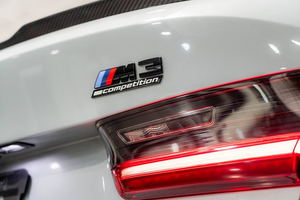 Used 2024 BMW M3 Competition w/ M Carbon Exterior Package RWD image 34