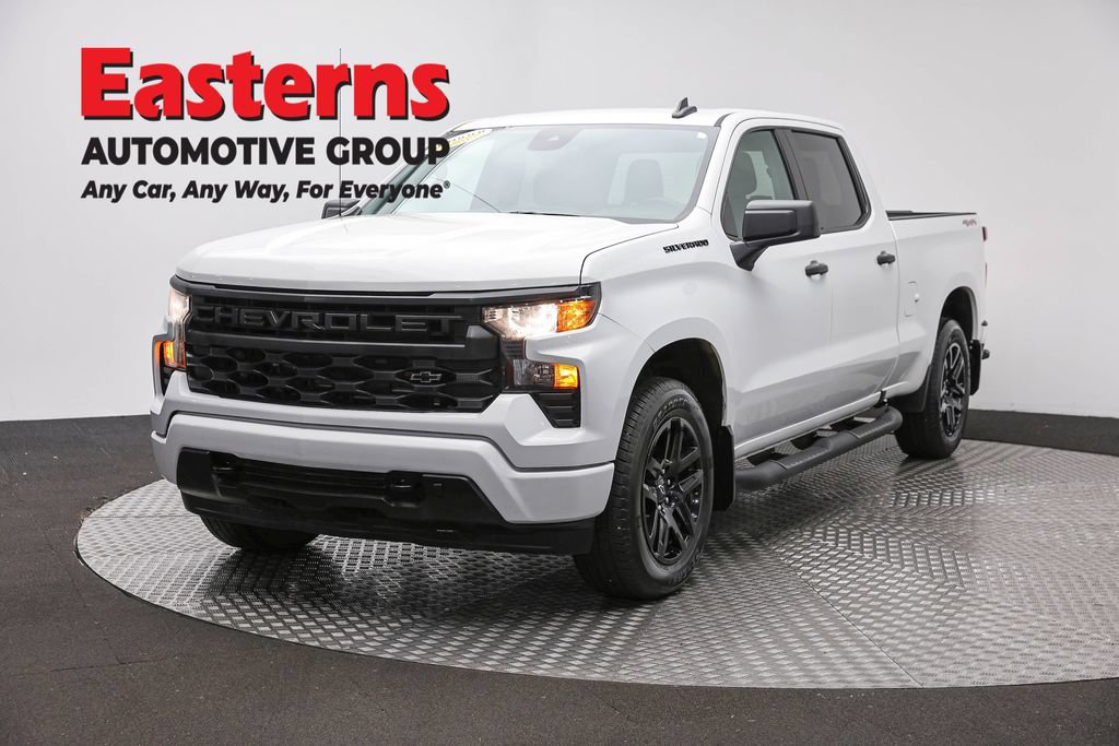 Used 2024 Chevrolet Silverado 1500 Custom w/ LPO, Dark Essentials Package AWD/4WD video 1