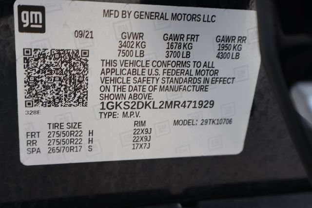 Used 2021 GMC Yukon Denali AWD/4WD image 34