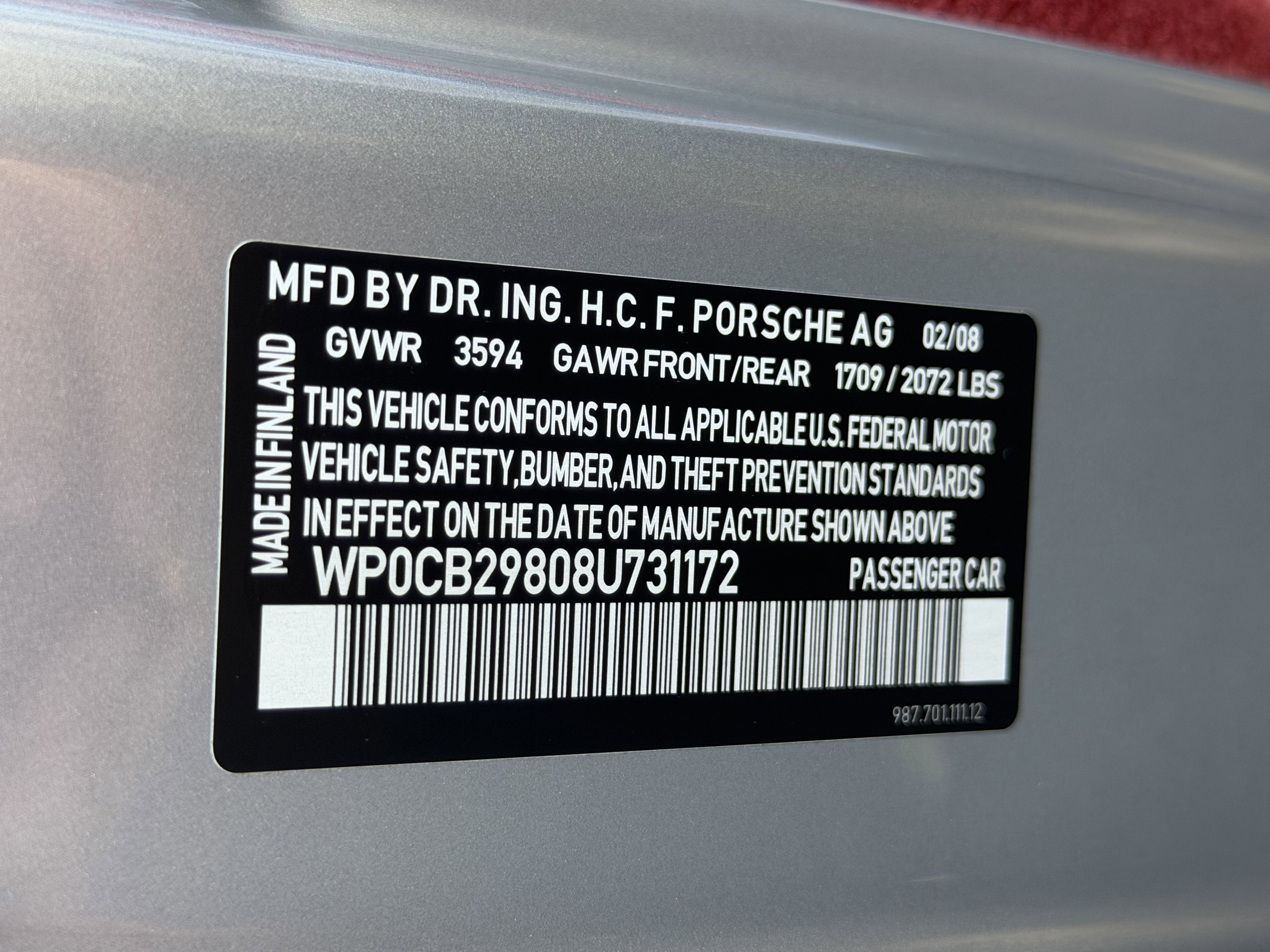 Used 2008 Porsche Boxster RS 60 Spyder image 26
