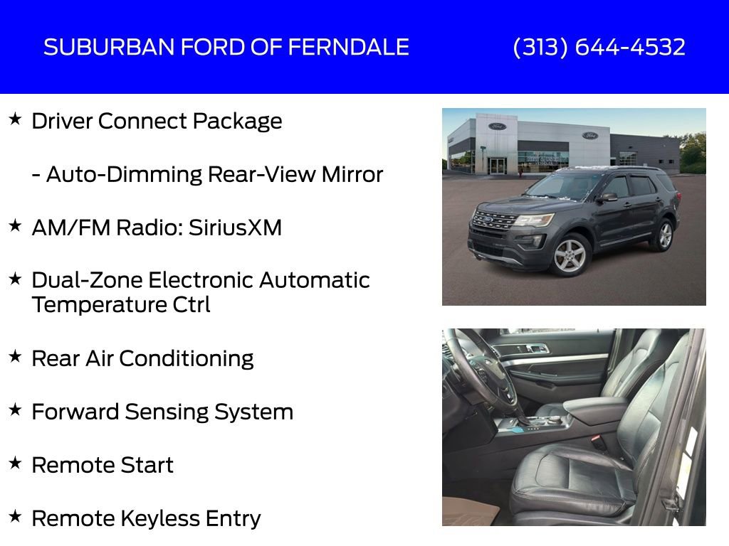 Used 2016 Ford Explorer XLT w/ Equipment Group 202A image 13