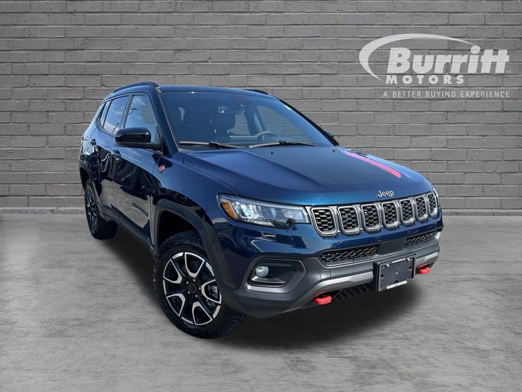 New 2026 Jeep Compass Trailhawk w/ Sun, Sound & Navigation Group