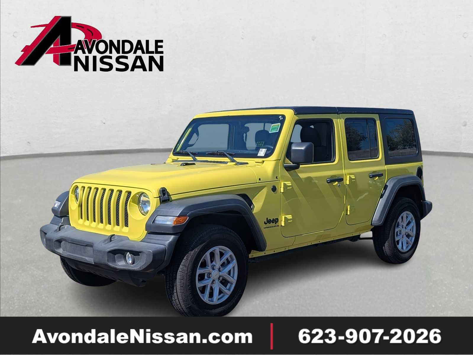 Used 2023 Jeep Wrangler Sport S image 1