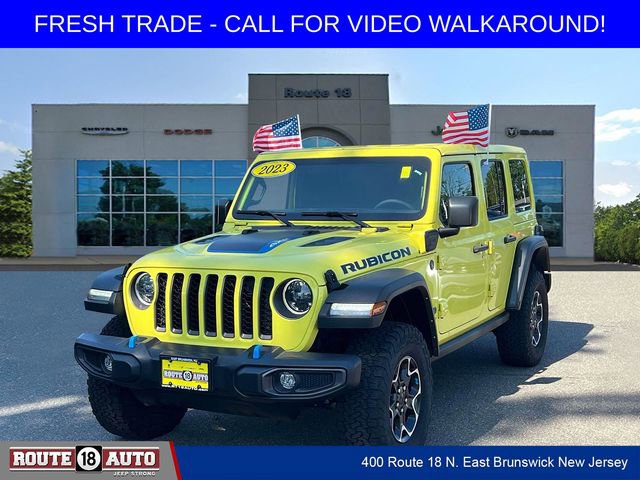 Used 2023 Jeep Wrangler Unlimited Rubicon 4xe AWD/4WD image 2