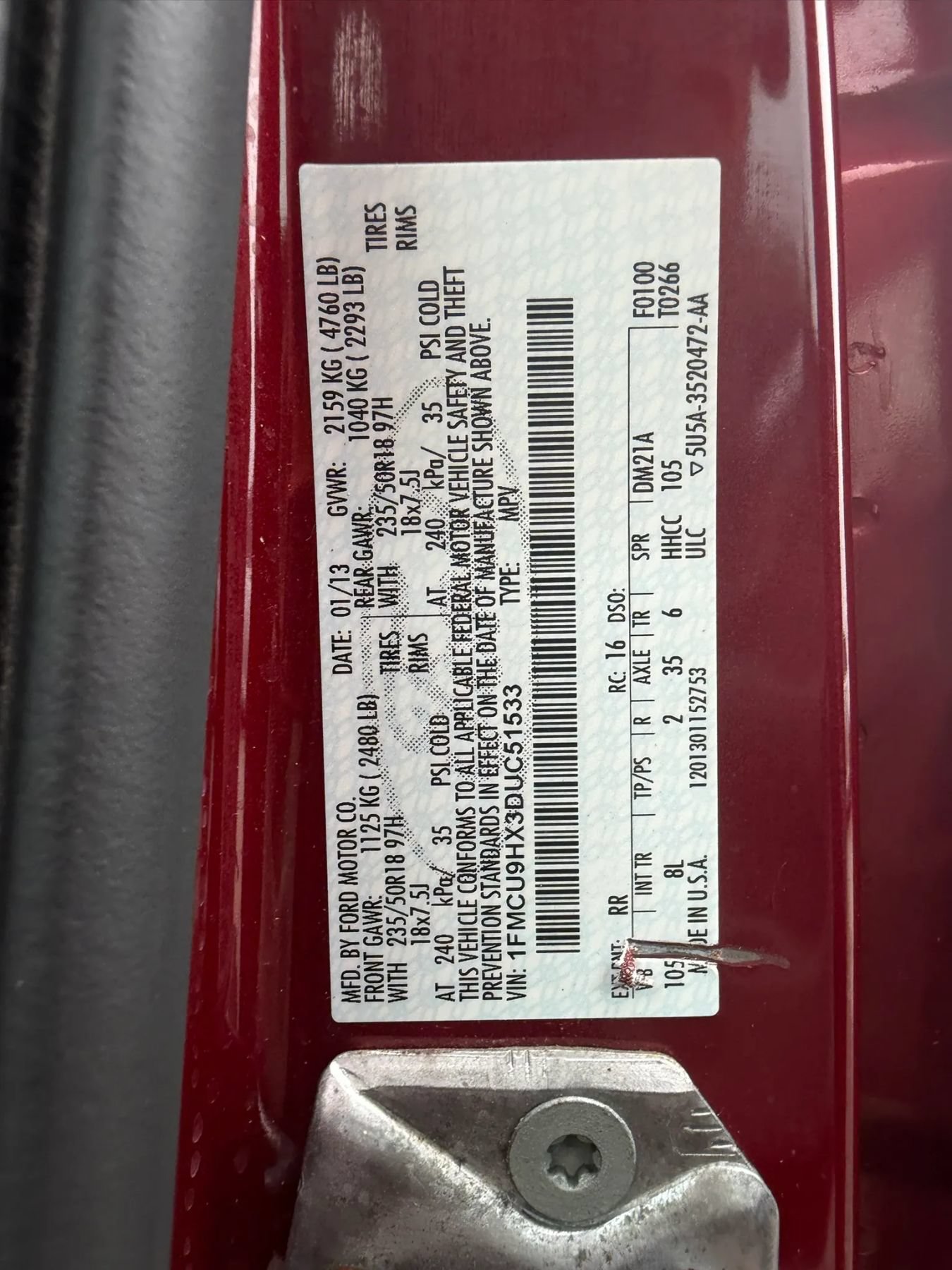 Used 2013 Ford Escape SEL AWD/4WD image 34