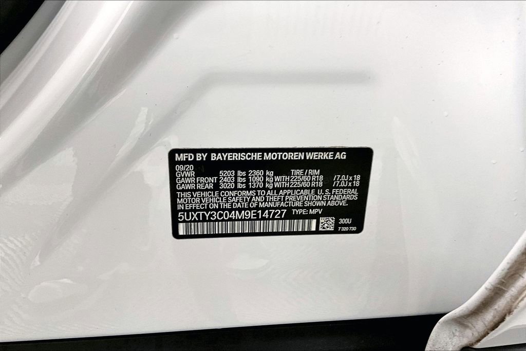 Used 2021 BMW X3 sDrive30i w/ Convenience Package image 32