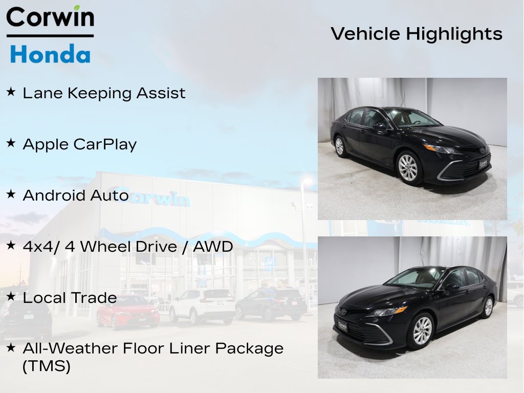 Used 2022 Toyota Camry LE AWD/4WD image 11