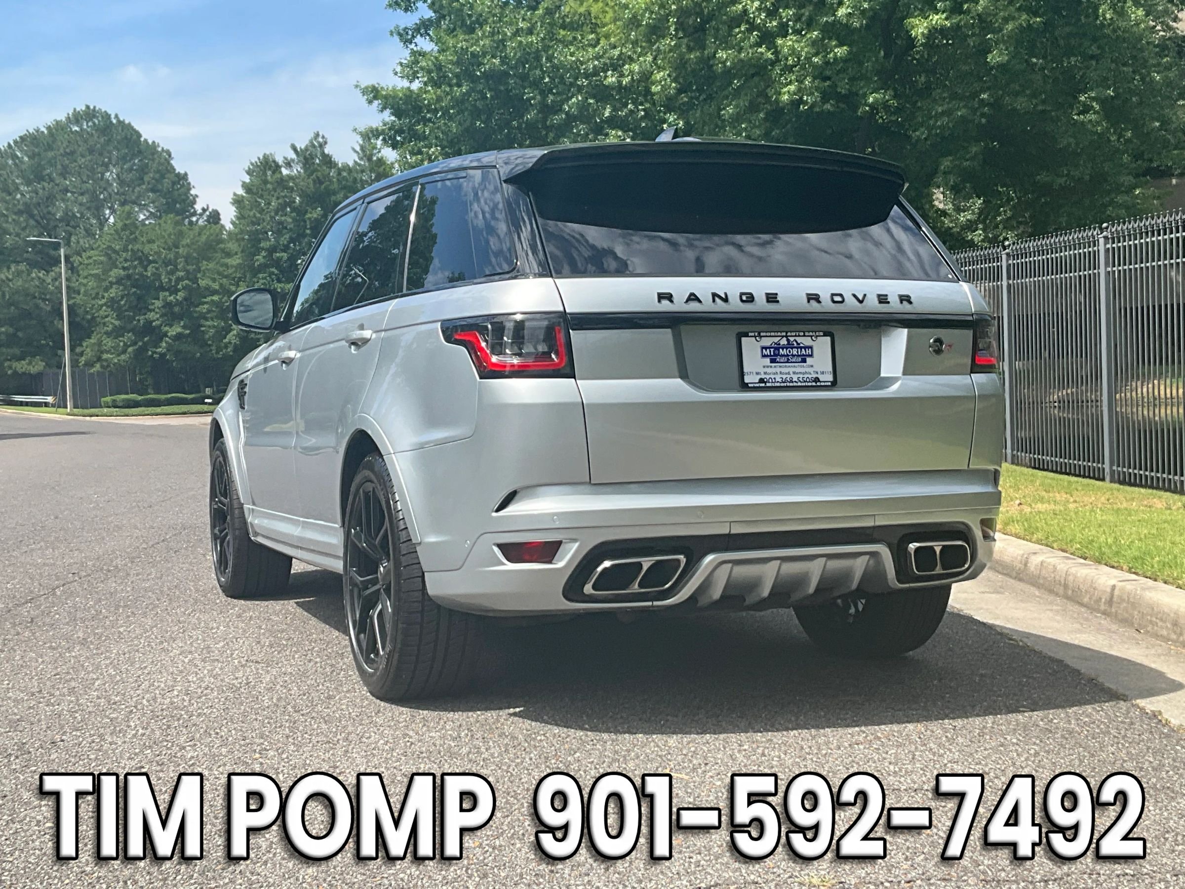 Used 2019 Land Rover Range Rover Sport SVR AWD/4WD image 7