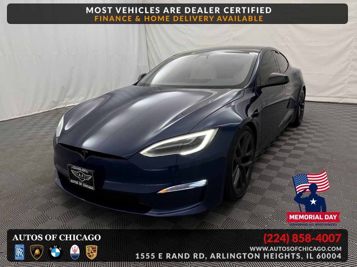 Used 2021 Tesla Model S Plaid AWD/4WD image 1