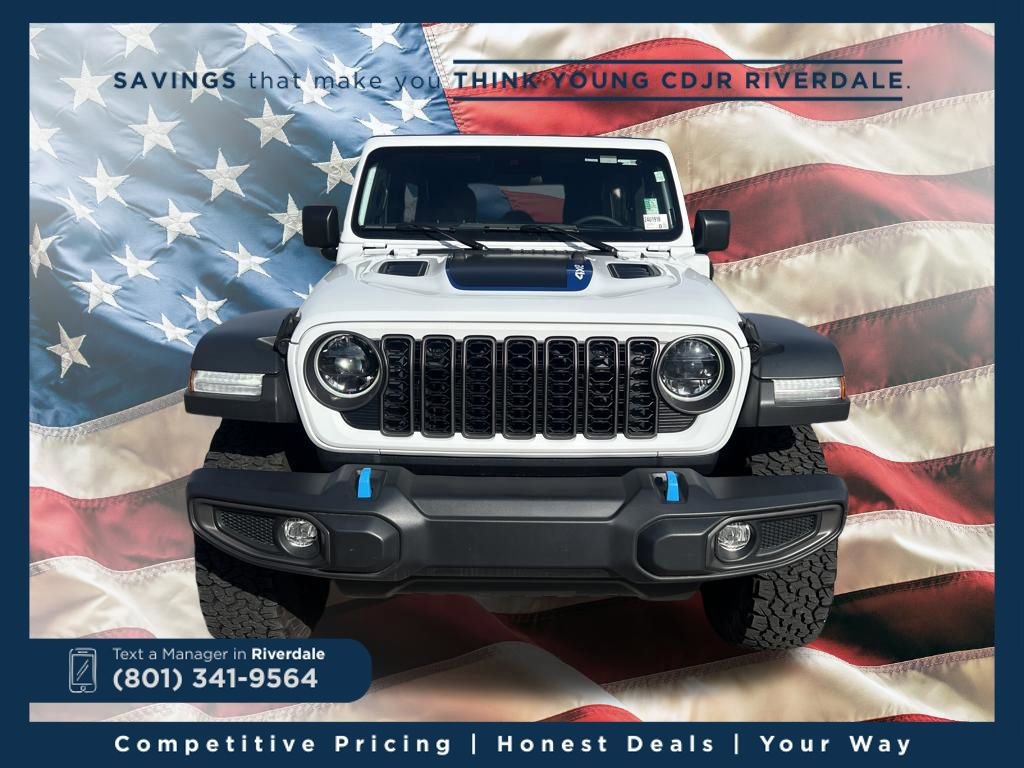 Used 2024 Jeep Wrangler Unlimited Rubicon 4xe w/ Convenience Group image 8