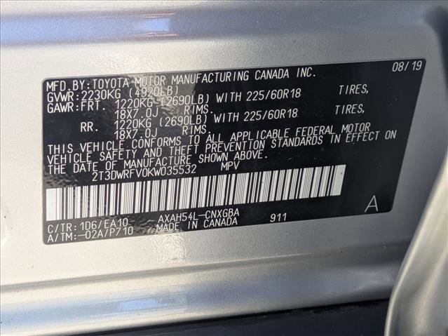 Used 2019 Toyota RAV4 Limited AWD/4WD image 26