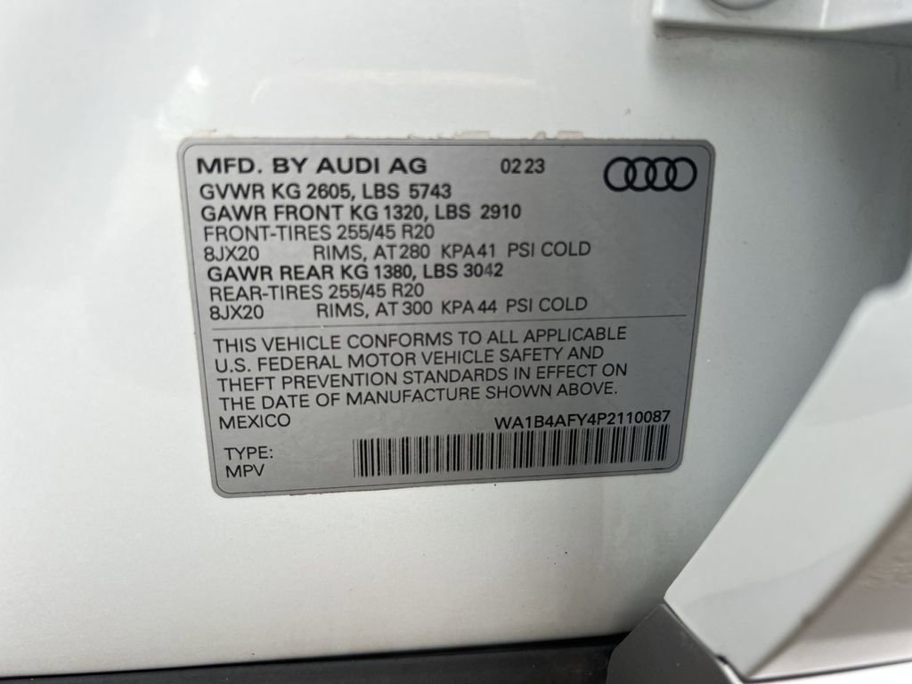 Used 2023 Audi SQ5 Premium Plus w/ Premium Plus Package AWD/4WD image 30