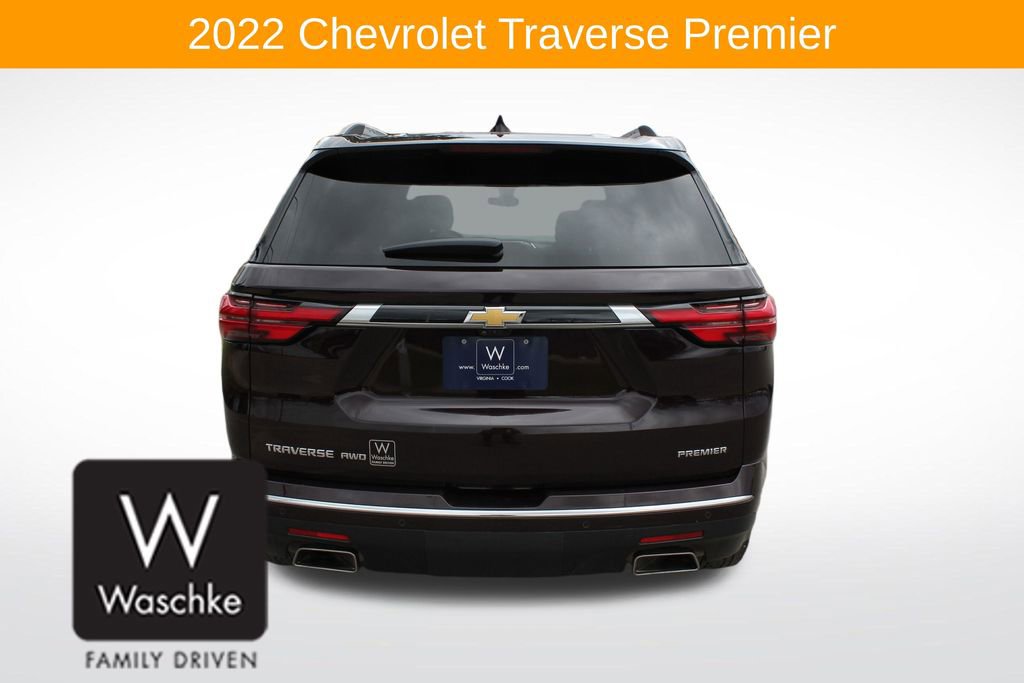 Used 2022 Chevrolet Traverse Premier w/ LPO, Floor Liner Package AWD/4WD image 7