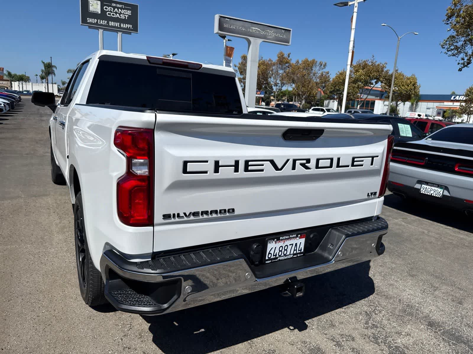 Used 2021 Chevrolet Silverado 1500 LTZ w/ LPO, Dark Essentials Package RWD image 20