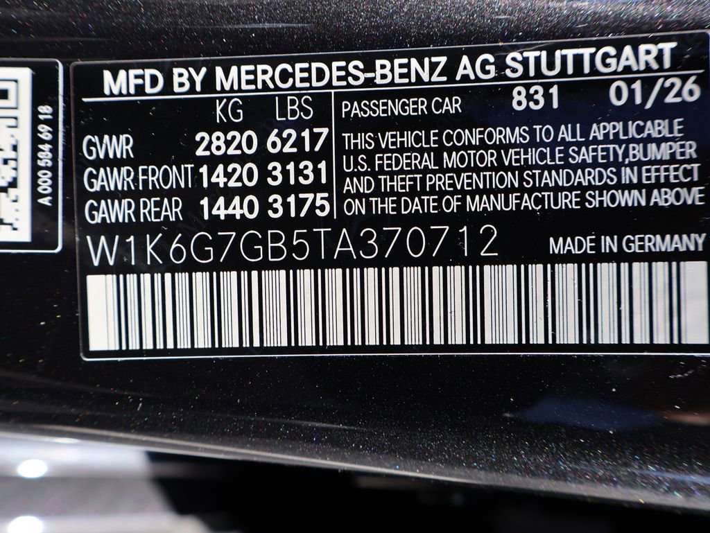 New 2026 Mercedes-Benz S 580 4MATIC Sedan image 41
