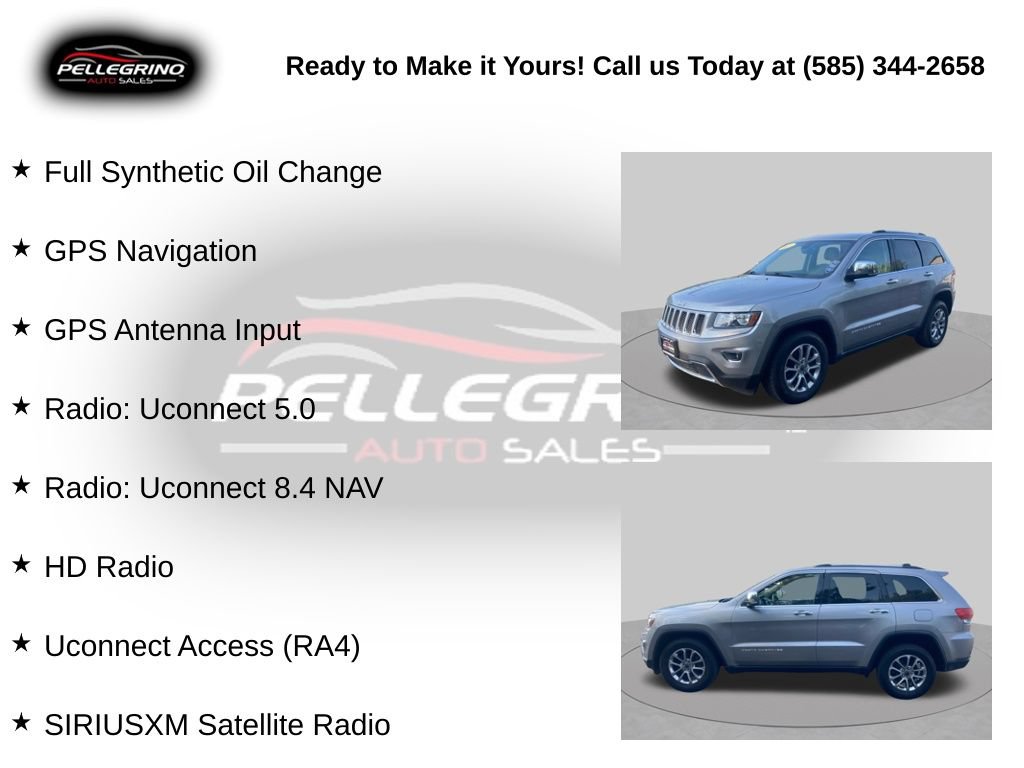 Used 2015 Jeep Grand Cherokee Limited AWD/4WD image 5