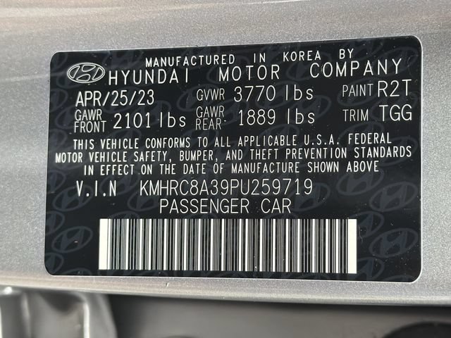 Certified 2023 Hyundai Venue SEL w/ Cargo Package FWD image 33