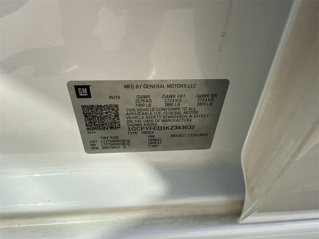 Used 2019 Chevrolet Silverado 1500 LT Trail Boss image 33