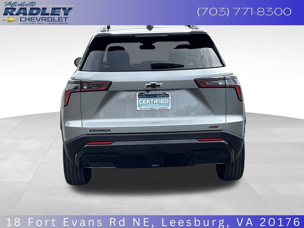 Certified 2025 Chevrolet Equinox RS w/ Convenience Package III image 4
