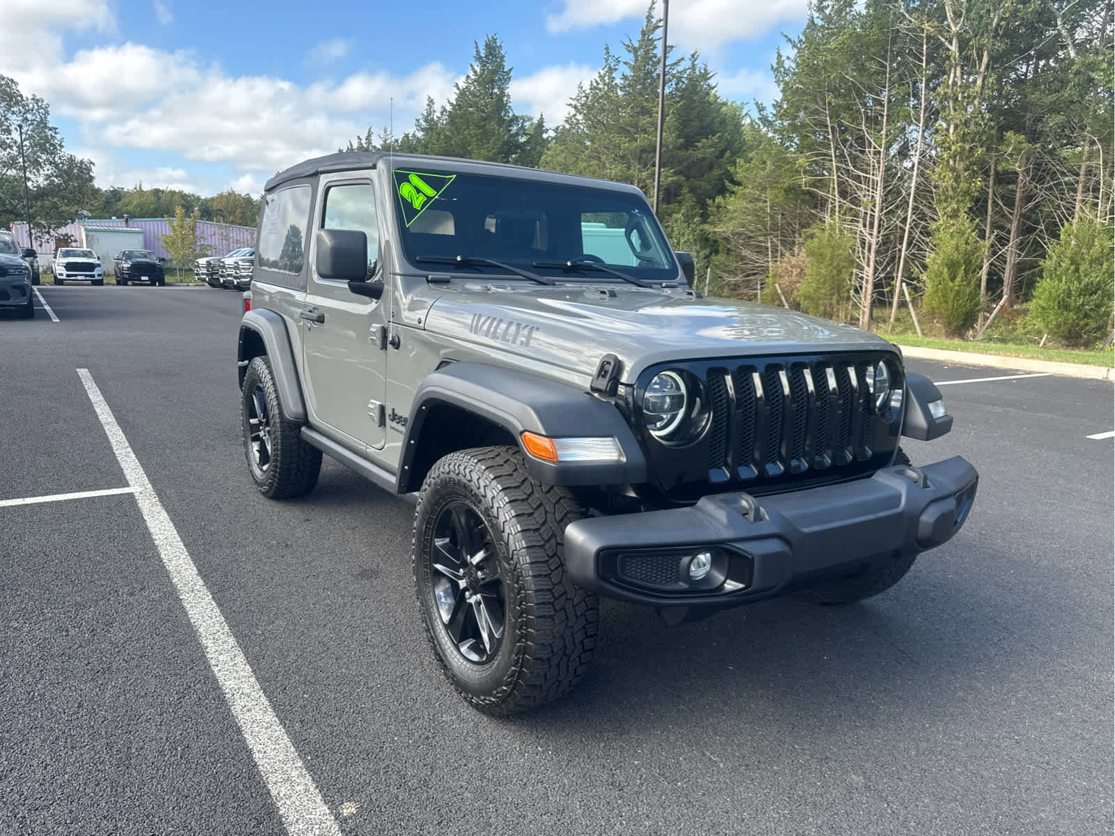 Certified 2021 Jeep Wrangler Willys image 3